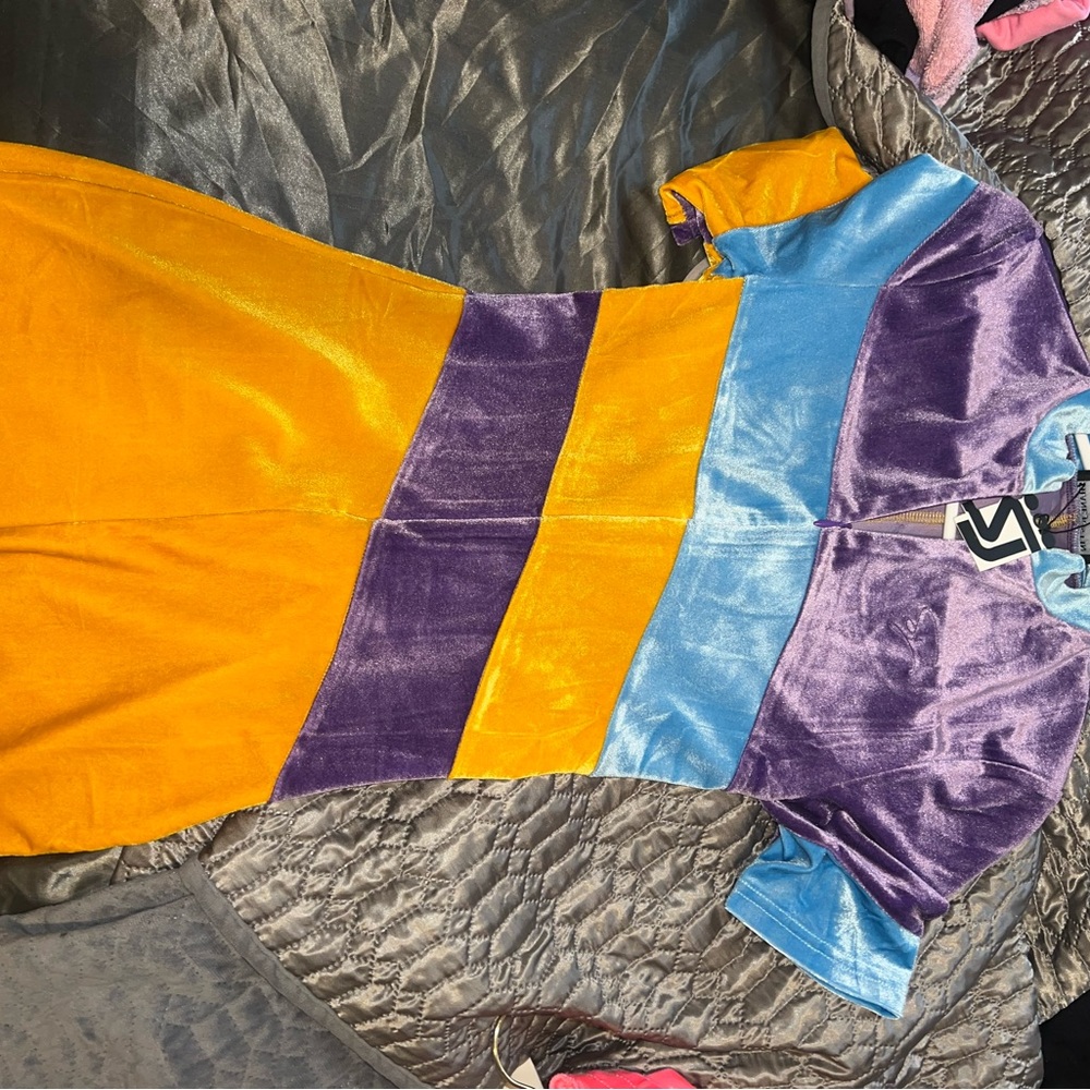 Colorful Shane Justin Romper
